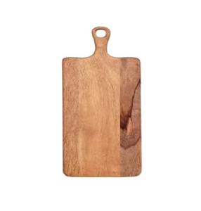 เขียงไม้สักทนทานทนทานต่อการฉีกขาดอย่างเป็นธรรมชาติทำด้วยมือปรับแต่งได้สำหรับตกแต่งโรงแรมและจัดเลี้ยง - Product Image 5