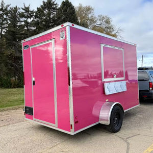 Free Shipping 10ft Mobile <b>Ice</b> <b>Cream</b> Trailer Fully Equipped Frozen Dessert and <b>Soft</b> <b>Serve</b> Vending Cart for Street Food Business - Product Image 2