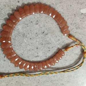 Collier de perles en pierre de labradorite naturelle de qualité AAA, perles lâches, fil de collier, bijoux, collier de labradorite, perles facettées - Product Image 5