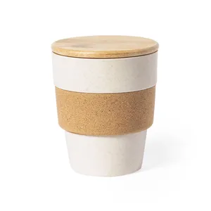 Bicchiere Ecologico Fredy in Sughero e Bambù per Articoli Promozionali - Product Image 1