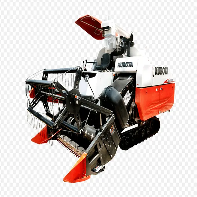 Alta produttività Kubota mietitrebbia macchina per la raccolta del riso Pro688 Mini mietitrebbia per la macchina per la raccolta del riso