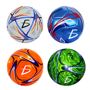 Alta Calidad # Balón de Fútbol Número 5 para Partidos Intensos, Logotipo Personalizable, Hecho de PVC, PU y TPU para Deportes de Equipo - Product Image 1