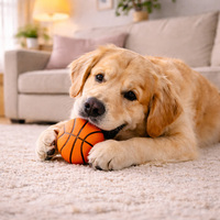 Jouet interactif pour chien en caoutchouc souple et couineur, résistant aux morsures, pour la dentition et l'entraînement, pour chiens de petite et moyenne taille - Vente en gros