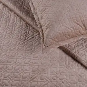 2024 Luxury Cotton Quilted Bedspread Comforter Soft Feel King Size Duvet Cover Stitching Technique Wholesale Indian Factory