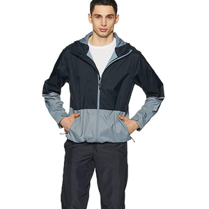 Personnalisé Lumière Softshell Voile Homme Vestes Étanches Zip-up Pluie Isolé Tech Porter Respirant Plus La Taille Caractéristique Imprimé - Product Image 1