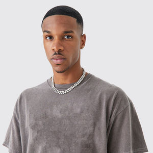 T-shirts pour hommes de haute qualité, style délavé à l'acide, impression photo, 100% coton, 230 GSM, anti-froissement, vente en gros, vêtements de rue personnalisés, bas prix - Product Image 2