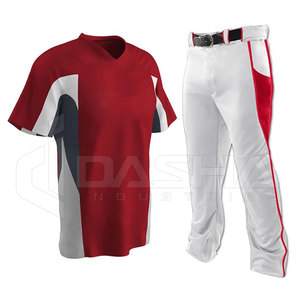 OEM personalizado de alta calidad adultos béisbol y softbol uniformes de talla grande ropa deportiva conjuntos transpirables y cómodos al por mayor - Product Image 3