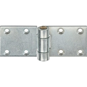VORMANN Blue Zinc-Plated Steel Hinge 50mm Height 180mm Width 4mm Thickness <b>Rolled</b> Cabinet Organizer - Product Image 1