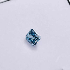 2.51 diamants cultivés en laboratoire CT coupe rayonnante VS1 diamant en vrac CVD couleur bleue diamants polis clarté VS1 - Product Image 3