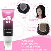 Marque privée Vente en gros 30ML Gel de colle pour perruque Tenue forte Gel de liaison pour dentelle Gel de liaison pour dentelle résistant à la sueur