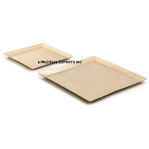 Juego cuadrado de dos bandejas de chocolate Recién llegado Plato de chocolate hecho a mano Tamaño personalizado Nueva bandeja de chocolate - Product Image 2