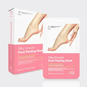 MADFORCOS Silky Smooth Foot Peeling Mask 1EA- Made in Korea kombucha extract foot fee care skin care tools