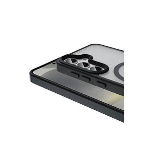 Coque de téléphone en silicone mat rose doré compatible MagSafe ATA Sio pour Samsung Galaxy S25 14 Plus - Product Image 6