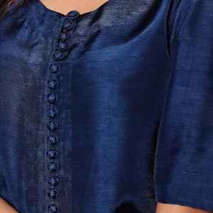 Tenue décontractée formelle A-ligne taille naturelle soie été dentelle broderie bouton floral et fermetures éclair parole longueur robe 3 pièces - Product Image 2