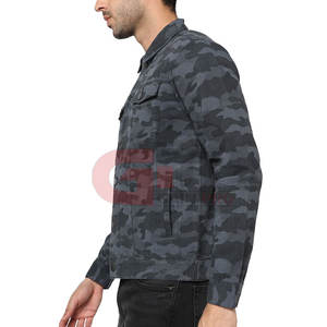 Chaqueta vaquera para hombre de ropa informal a la venta en línea, chaqueta vaquera ligera de alta calidad para uso masculino - Product Image 2