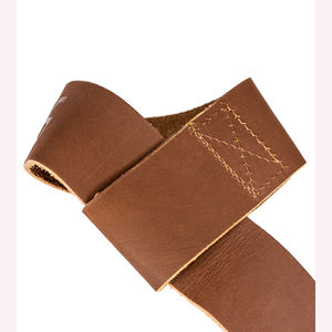 Sangles de poignet en cuir robustes pour le soutien de l'haltérophilie - Product Image 2