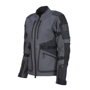 Vente chaude Hommes Gris Teck Cordura Textile Moto Veste Plus La Taille D'été Coupe-Vent Imperméable Respirant À Séchage Rapide Touring - Product Image 3