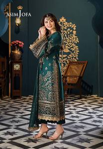 Shalwar kameez pakistani ชุดลำลองสีที่กำหนดเองสำหรับผู้หญิงชุดปาร์ตี้ระบายอากาศขายส่ง - Product Image 2