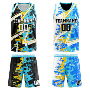 El mejor diseño de conjuntos de uniformes de baloncesto Unisex BSCI al por mayor ropa deportiva sublimación ropa deportiva de alta calidad poliéster de secado rápido - Product Image 6