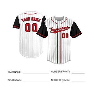 Professional <b>Baseball</b> Jersey for Unisex Custom Logo Sublimation Printed Eco-Friendly Breathable High-Performance Four-Way - Product Image 4