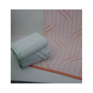 Serviette à main douce tissée Jacquard 100% coton à séchage rapide avec motif de couleur unie - Product Image 3