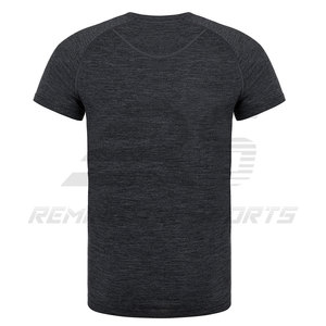 เสื้อยืดคอกลมสำหรับผู้ชายเสื้อยืดสีพื้นไซส์ใหญ่สำหรับผู้ใหญ่ - Product Image 5
