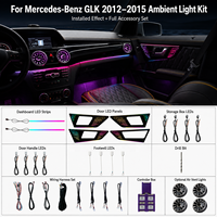 Xenplus Lumière ambiante pour Mercedes Benz GLK X204 2012-2015 22 lumières Multicolore Magic Cube Kit d'éclairage intérieur