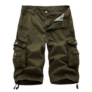 High Quality <b>Men's</b> Eco-Friendly Cargo <b>Shorts</b> <b>Slim</b> Fit Casual Cotton Stretch Solid Pattern Breathable Fashionable <b>Shorts</b> - Product Image 1