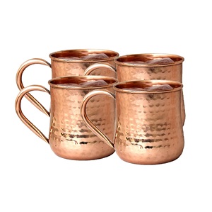Mug en cuivre pur tendance et élégant à prix de gros pour une utilisation quotidienne, pour boire de l'eau et ainsi profiter de ses bienfaits pour la santé, mug en cuivre Mule - Product Image 2