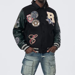 High Quality Stylish Men's Letterman Varsity Jacket <b>Wool</b> Liner Unique Design Super Customized Baseball Jacket OEM Service Custom - Product Image 3