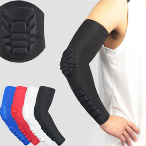 Manches de bras rembourrées par compression Crashproof Arm Guard Support de coude pour hommes femmes et jeunes - Product Image 1