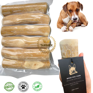 TAKIMEX Mascota Masticar Palo Café Madera Juguete para Perros y Cachorros - Product Image 2