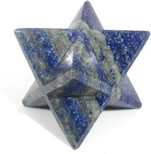 Giá rẻ trên Soha Agate tự nhiên chạm khắc bằng tay lapis lazuli merkaba sao-Kích hoạt mắt thứ ba & trí tuệ-Nhà cung cấp & exporte - Product Image 3