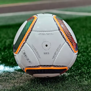 Uniswift lance une nouvelle conception de coupe de l'euro Football High-Air Thermal Bonded Machine Stitch All Weather Pakistanais Soccer Logo Foldable - Product Image 5