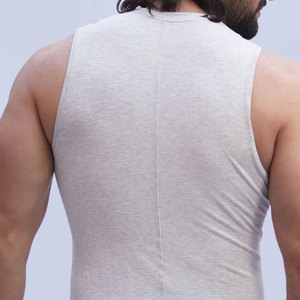 Débardeurs Slim Fit pour hommes Vêtements de sport personnalisés Stringers Training Fitness Bodybuilding Tapered Tops Offre Spéciale pour garçons Activewear - Product Image 3