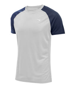 Nouvelle conception à séchage rapide hommes T-shirts de sport motif solide Badminton Tennis uniformes avant sérigraphie pour l'entraînement - Product Image 2