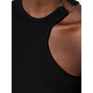 Vestido midi con cuello asimétrico - Product Image 6