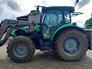 รถแทรกเตอร์ดีเซล Deutz-Fahr Agrolux 80 80 แรงม้า ใหม่และมือสอง พร้อมพวงมาลัยเพาเวอร์ PTO และชุดเชื่อมต่อสามจุดสำหรับงานเกษตร - Product Image 3