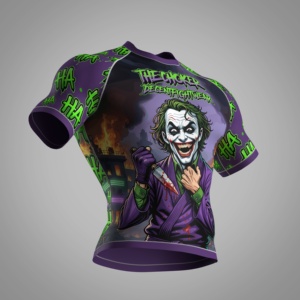 Men's Rashguard Anti-slip Band Four-Way Stretch Anti-bacterial Custom Logo No-Gi Grappling <b>Compression</b> <b>Shirt</b> Digital Print - Product Image 1