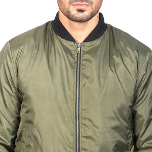 Vêtements décontractés Blouson aviateur homme de haute qualité pour adultes Blouson d'aviateur homme fait sur mesure bon marché en bas quantité minimale de commande - Product Image 5