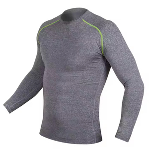 El mejor diseño de los hombres de manga completa Rash Guard transpirable sublimación impresa para BJJ nuevo y teñido liso - Product Image 5
