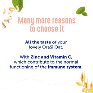 Boissons végétales OraSi Avoine + Zinc 1 litre 12 unités - Product Image 4