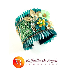 Bracelet Perlé Femme Forêt Verte 01-Décontracté/Style Sportif Cristal & Strass - Product Image 4