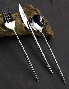 Elegante juego de cubiertos de acero inoxidable de diseño floral Premium para restaurantes de lujo, banquetes de hoteles y reuniones familiares - Product Image 4