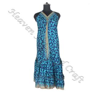 SD005 indien et pakistanais Saree/Shari/Sari fabriqué à partir de polyester de coton de soie-Direct de l'Inde - Product Image 3