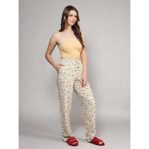 Pijama Cómodo 100% Rayón Estampado, Estilo Familiar Informal, Patrón de Ositos de Peluche, Cintura Elástica con Bolsillos, Personalizado, Súper Suave, Tejido ODM - Product Image 5