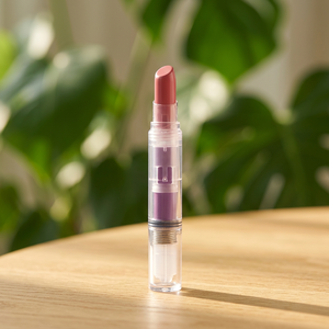 Bálsamo Labial Hidratante Rosa Brillante con Tapa Automática, Efecto Voluminizador, Tamaño Regular para Uso con una Sola Mano - Product Image 1