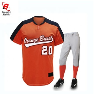 Maillot de Baseball vierge avec personnalisation par Sublimation, nouveau modèle, vente en gros - Product Image 5