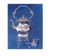 Théière plaquée argent pour vaisselle Bouilloire élégante pour servir le thé