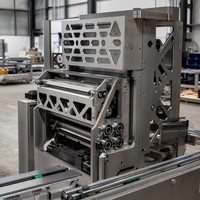 Livraison rapide, découpe laser de précision, pièces en tôle sur mesure, machines industrielles, OEM